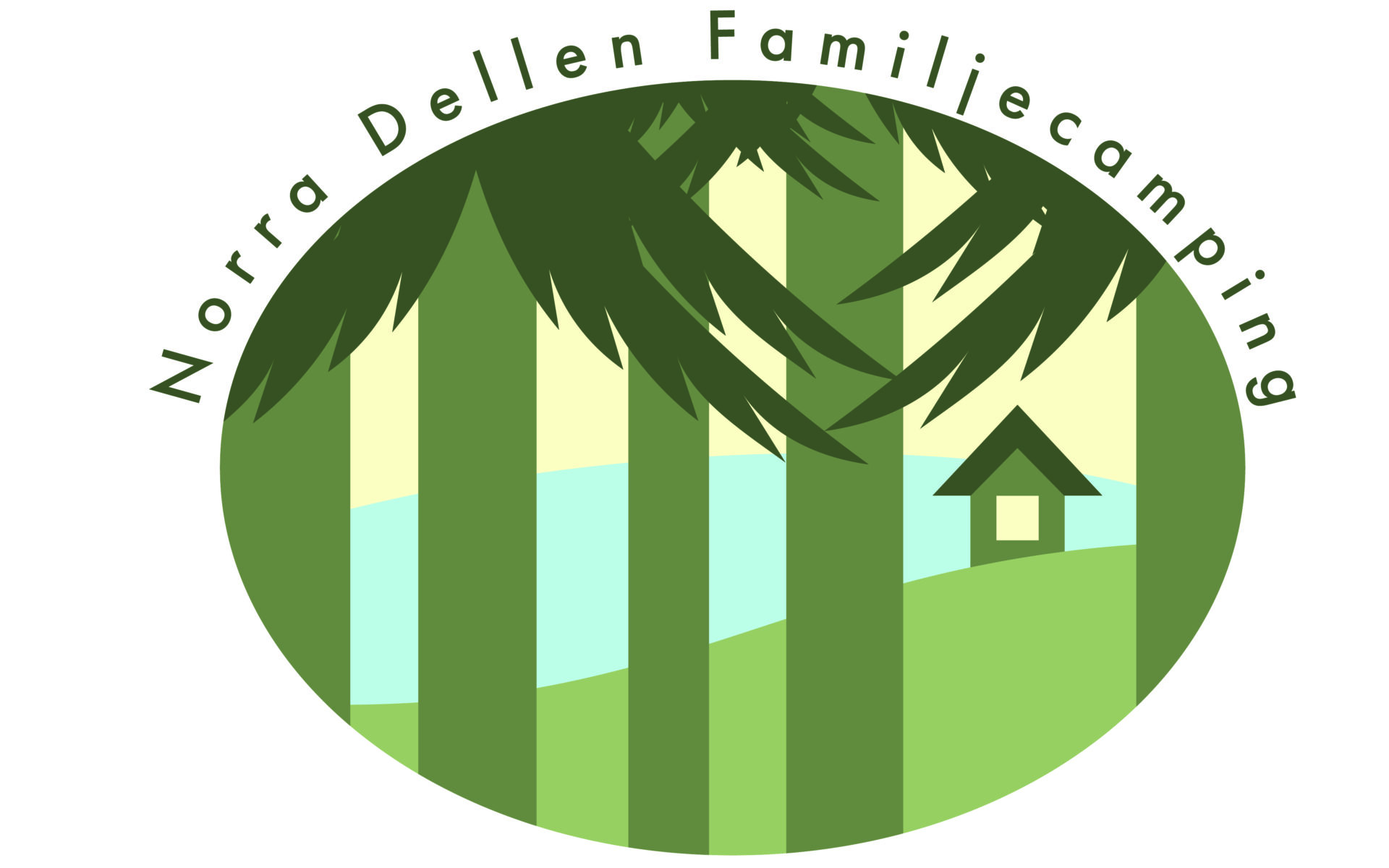 Norra Dellen Familjecamping logotyp