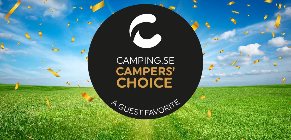 Vinnarna av Camping.se Campers' Choice, gästernas favoritcampingplatser.