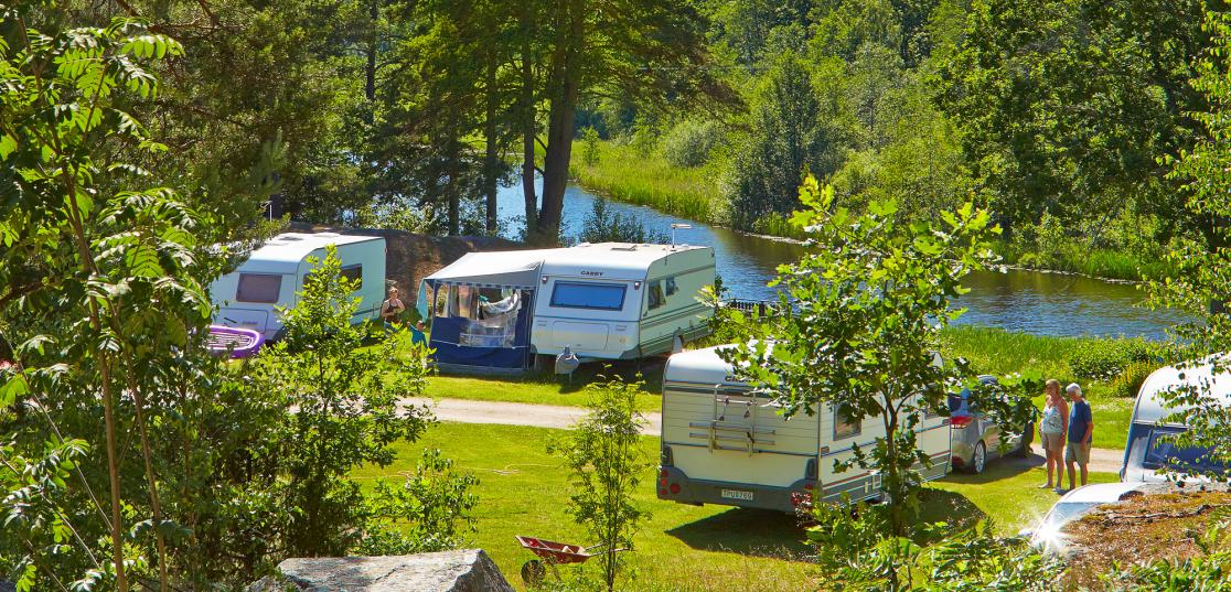 Mindre campingplats i Sverige