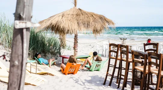 Sudersands Grill & bar på Fårö, Gotland