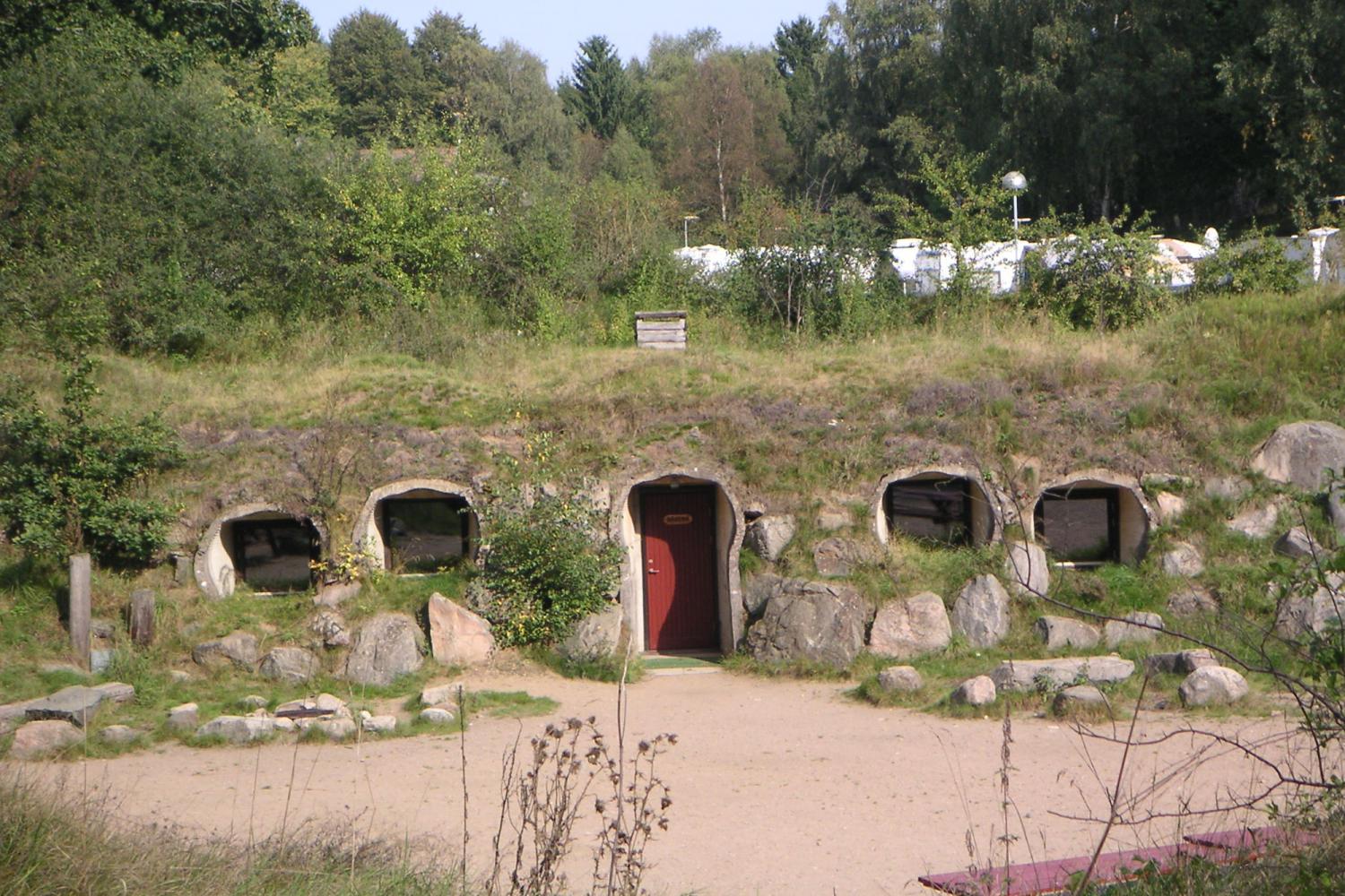 Grottliv på Grottbyns Camping
