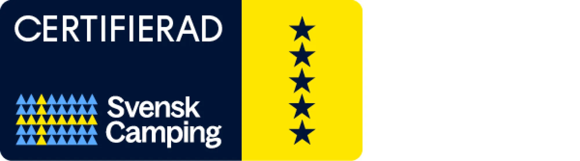 Certifierad Svensk Camping - 5-stjärnigt