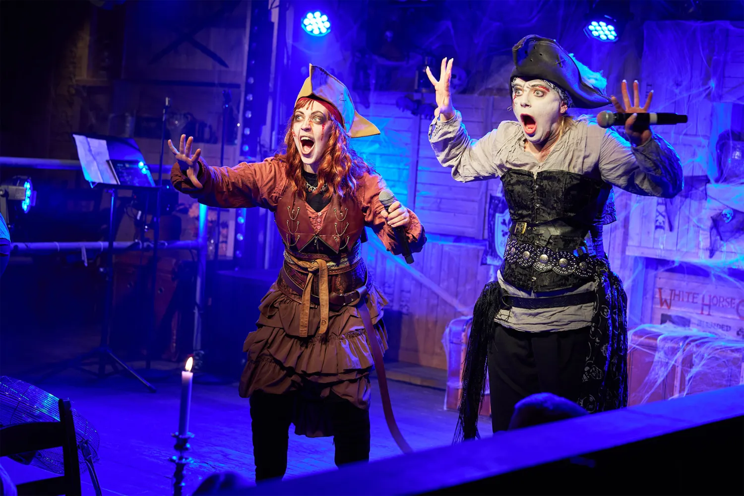 Spökshow på Daftö Resort