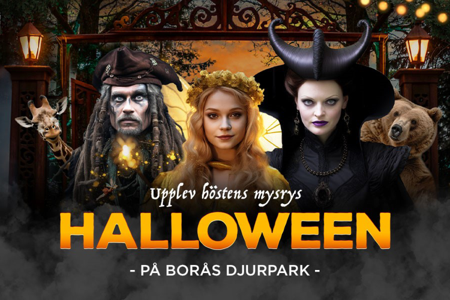 Halloween på Borås Djurpark