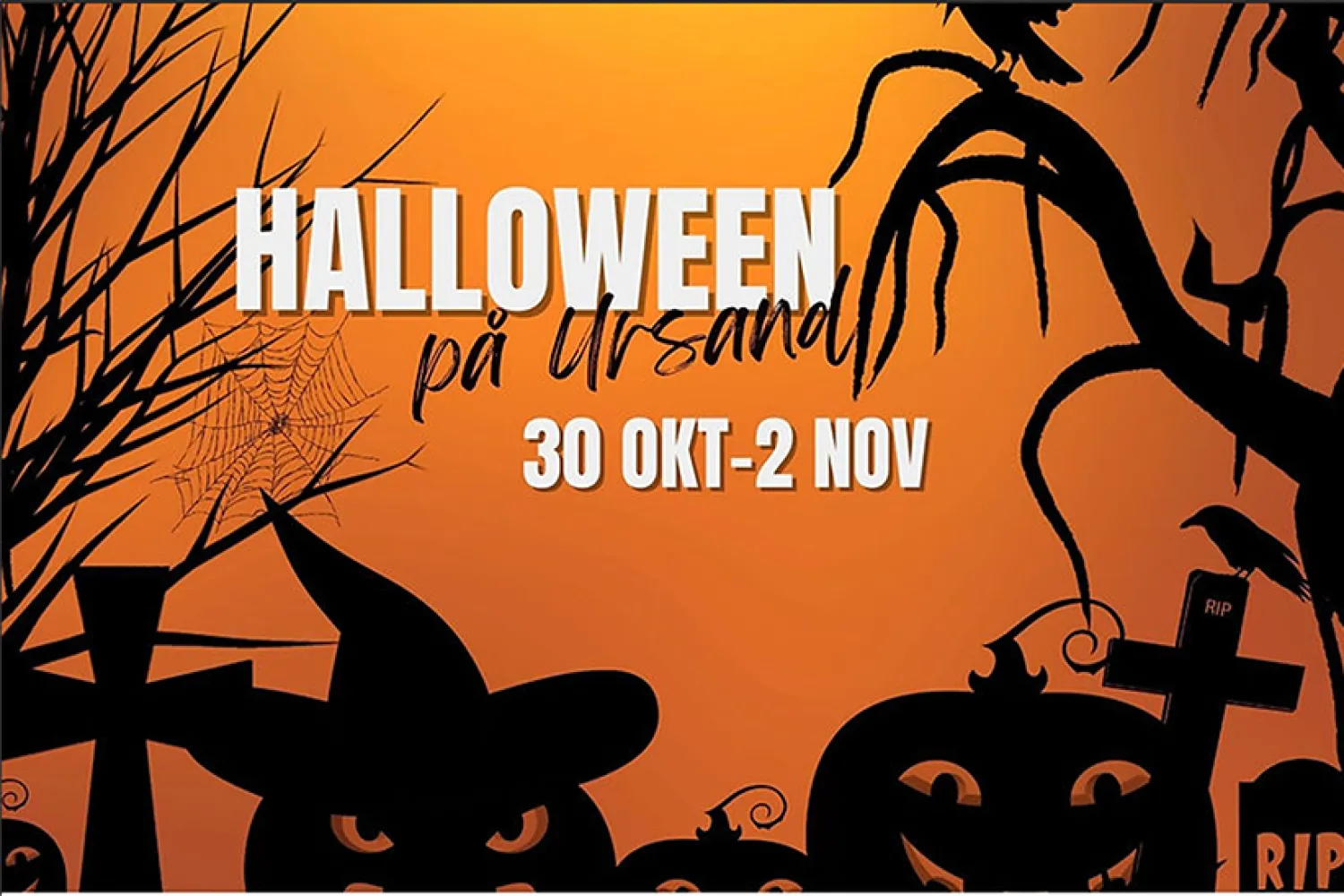 Halloween på Ursand Resort & Camping