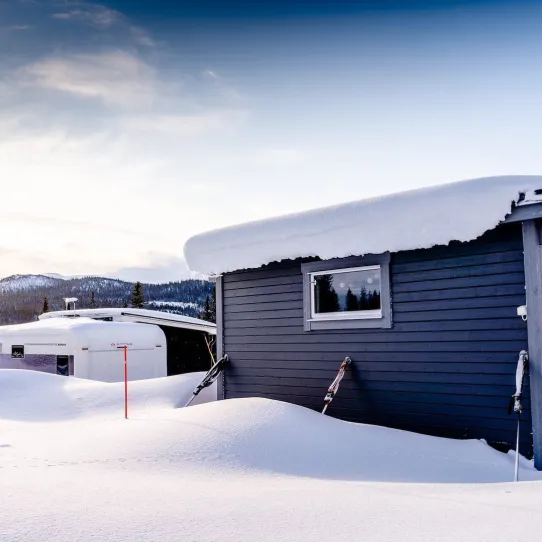 Campingtomter på Camp Kittelfjäll