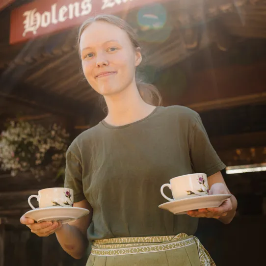 Holmens Kaffestuga i Tällberg