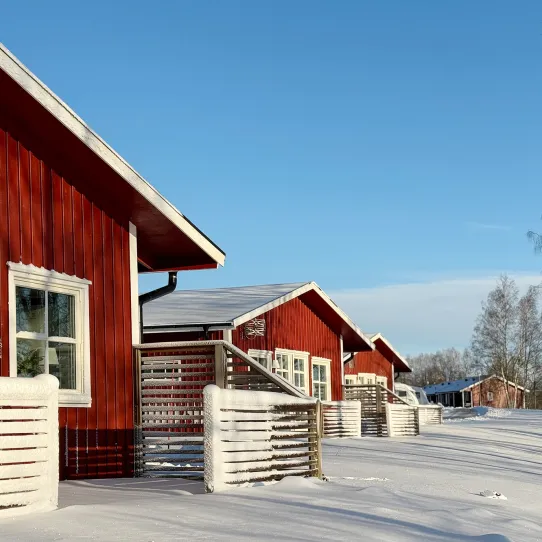 Stugor på Mösseberg Camping.