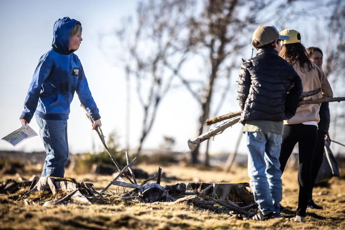Uppdragsjakten för hela familjen på Saltviks Camping