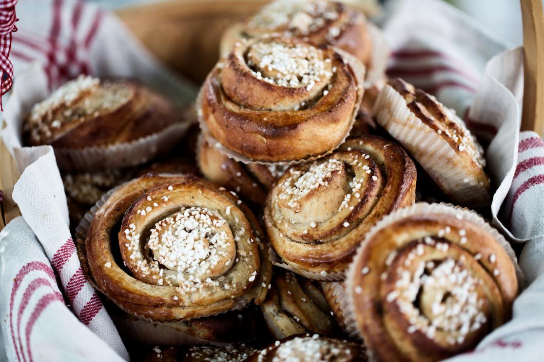 Cinnamon buns, kanelbullar, are the epitomy of Swedish pastry.