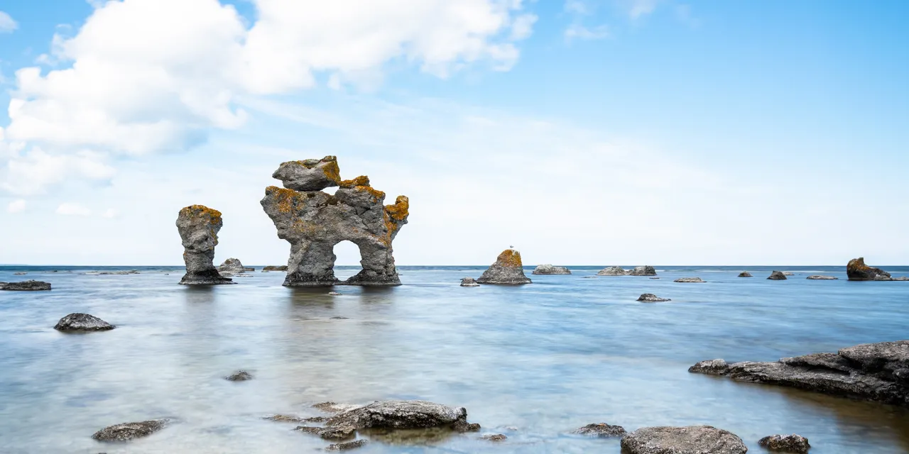Raukar på Gotland