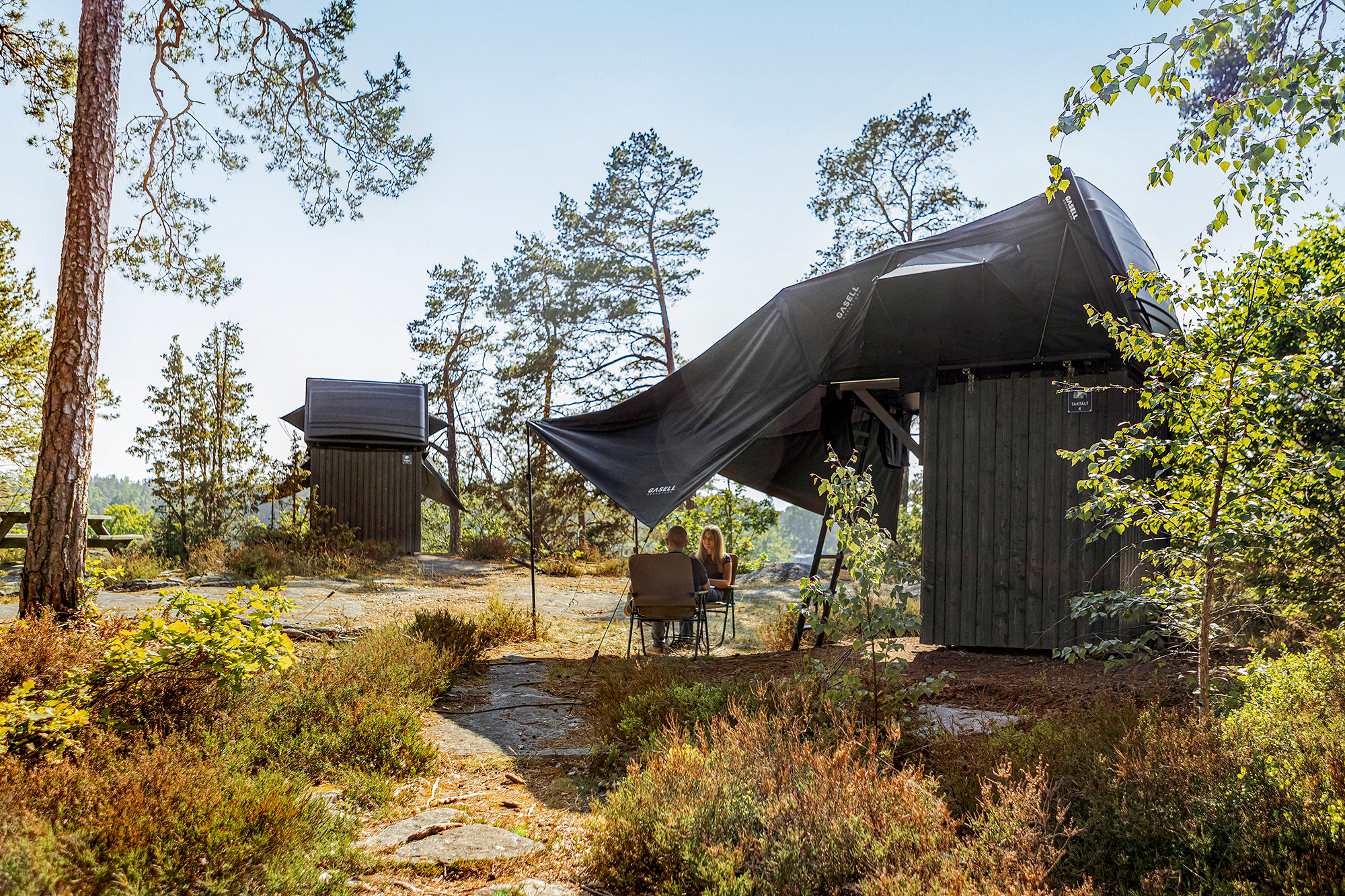 Taktält på Västervik Resort - Camping